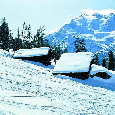 Bright With Terrace Dağ evi Crans-Montana