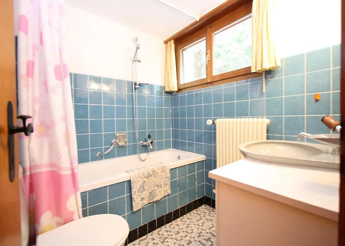 Bright With Terrace Chalet